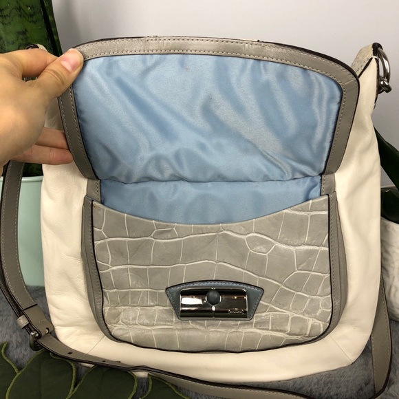 COACH Kristin Leather Spectator Shoulder Bag - Picture 6 of 10